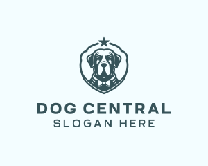 Pet Dog Grooming logo design