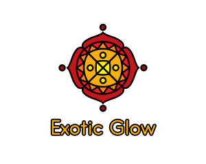 Hindu Spa Flower logo