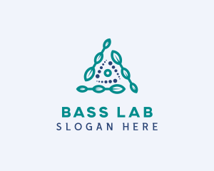 Leaf Biotechnology Lab logo design