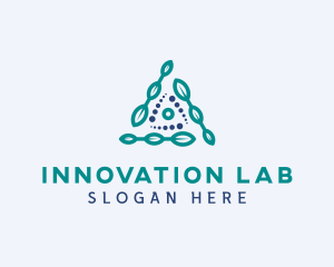 Leaf Biotechnology Lab logo design