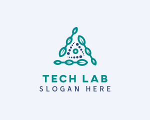 Leaf Biotechnology Lab logo design