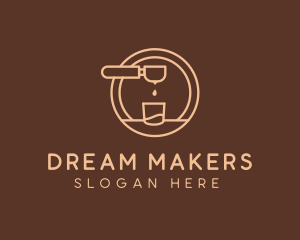 Barista Coffee Maker  logo design