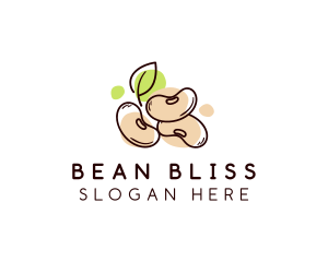 Soy Bean Food Seed logo