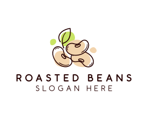 Soy Bean Food Seed logo design