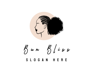 Beauty Hair Braid logo design