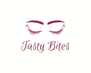 Eyelash Brows Sparkle logo