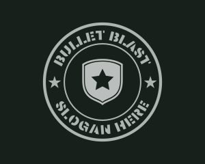 Military Army Emblem logo design