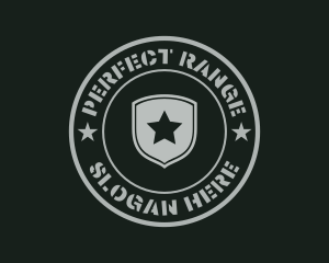 Military Army Emblem logo design