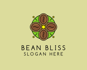 Organic Coffee Bean logo design