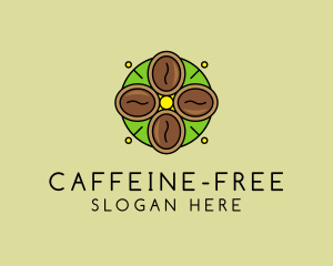 Organic Coffee Bean logo design