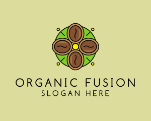 Organic Coffee Bean logo