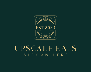 Elegant Culinary Restaurant logo design