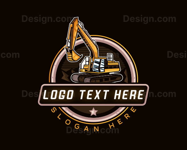 Heavy Duty Excavator Logo