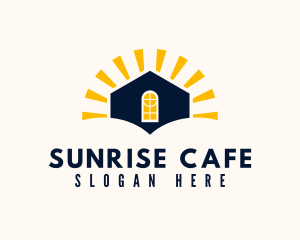 Sunrise Home Residence logo design