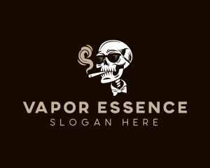 Skull Smoke Sunglasses logo