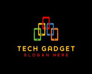 Mobile Phone Gadget  logo design