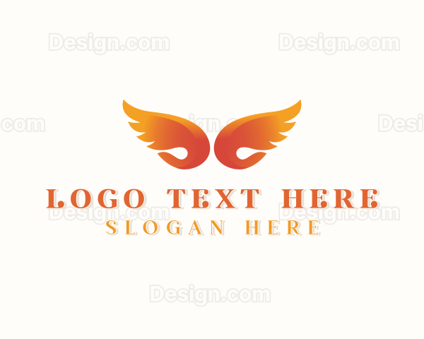 Angel Wings Holistic Logo