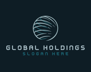 Global Cyber Business logo design