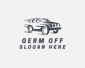 Off Road Car Race logo design