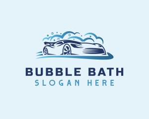 Bubbles Car Wash logo design