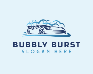 Bubbles Car Wash logo design