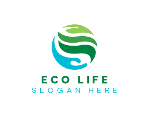 Eco Sphere logo design