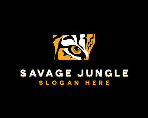 Wild Tiger Eye logo design