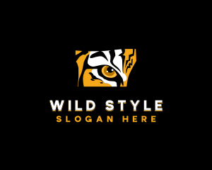 Wild Tiger Eye logo design