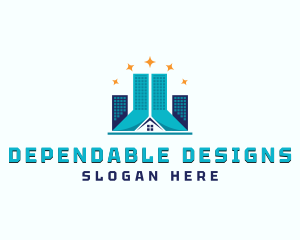 Building Interior Design Architect  logo design