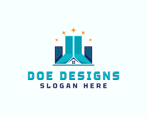 Building Interior Design Architect  logo design