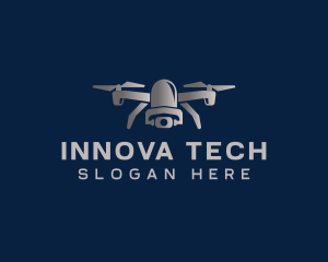 Drone Tech Surveillance logo design