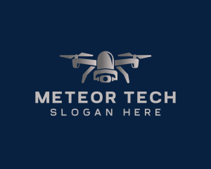 Drone Tech Surveillance logo design