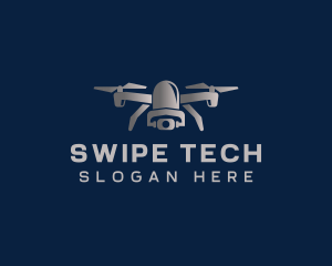 Drone Tech Surveillance logo design