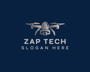 Drone Tech Surveillance logo design