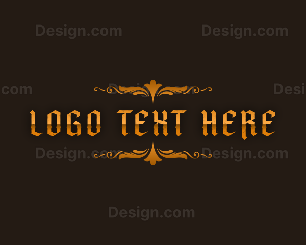 Luxury Gothic Brand Logo