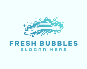 Bubbly Car Wash logo design