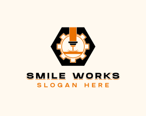 Laser Engraving Machinery logo design