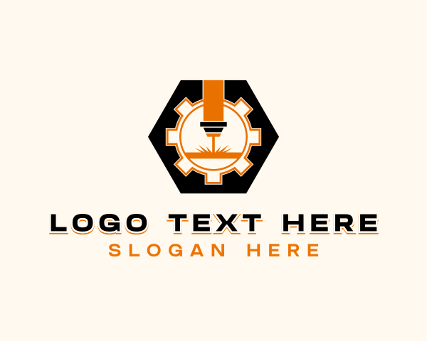 Laser logo example 2