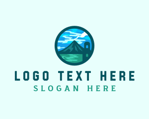 Volcanic Landscape Scenery logo