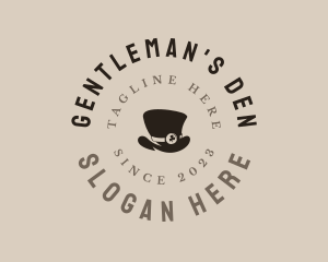 Gentleman Hat Business logo design