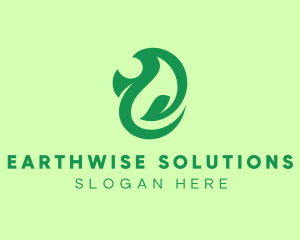 Environmental Green Leaf logo
