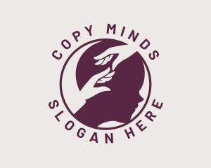 Hand Wellness Mind logo design