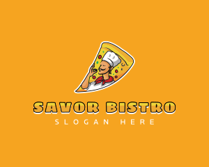 Pizza Chef Restaurant logo design