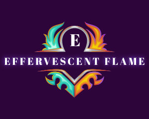 Ice Cool Thermal Flame logo design