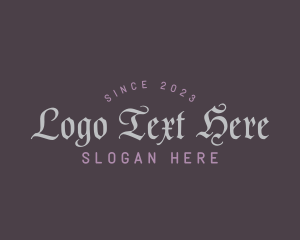 Generic Gothic Business logo