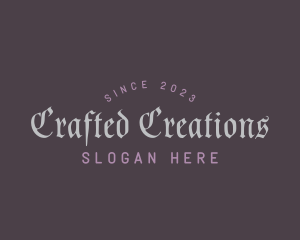 Generic Gothic Business logo design