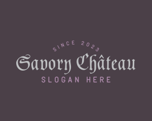 Generic Gothic Business logo design