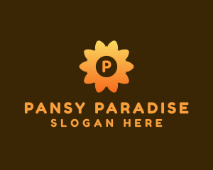 Daisy Flower Garden logo design