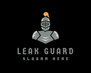 Medieval Knight Armor logo design