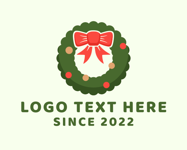 Holiday logo example 1